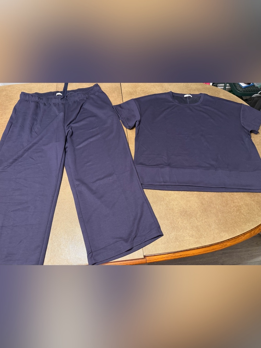 Pinspark,  Navy, 2 Piece Scuba Lounge Set, NWT, $28